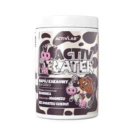 Activlab Activlatek Zuckerfreies Kakaogetränk 500 g, reich an Eiweiß, Ballaststoffen und Magnesium, heiß und kalt, mit Wasser oder Milch
