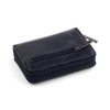 Leather Concertina Card Case (Black)
