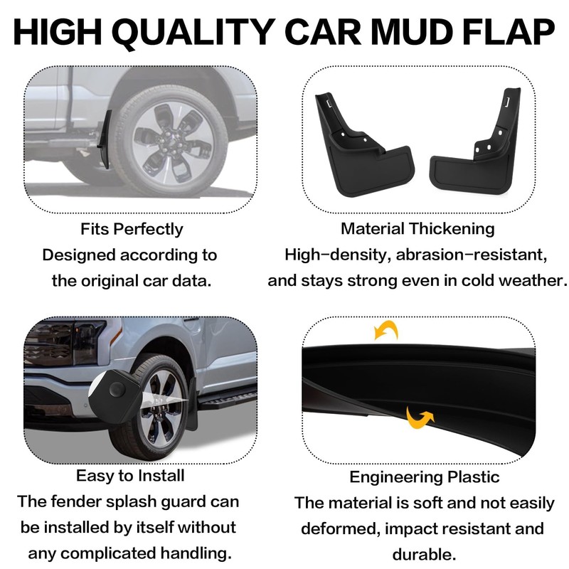 PSLER Fit for F150 Lightning 2021 2022 2023 2024 2025