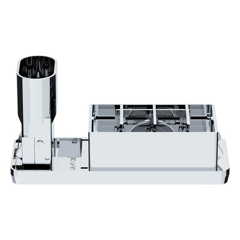 Chrome Plastic A/C Vent Kit. Fits Fits Kenworth 2001 &