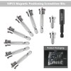 SeonFook 10PCS Magnetic Positioning Screwdriver Bits, Drywall Screw Setter PH2