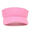 Trendy Apparel Shop - Visera ajustable para bebé, Rosado, Talla