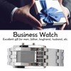 Men's Watch Fashion Exquisite Waterproof Alloy Men's LED Watch with