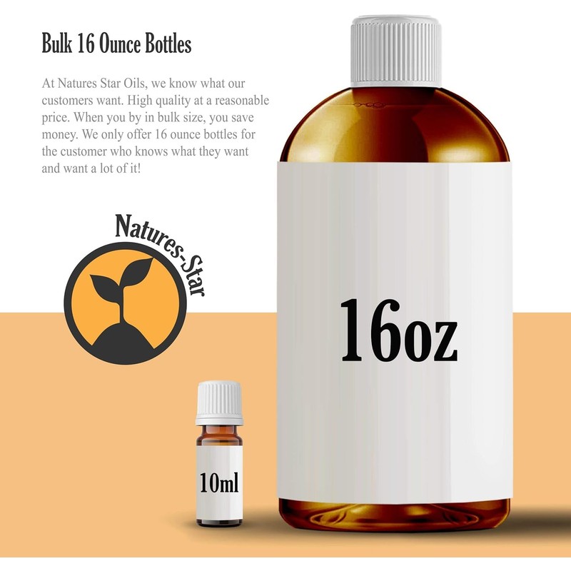 Natures-Star 16oz - Bulk Size Tea Tree Essential Oil (16