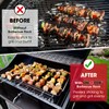 Unicook Upgraded Stainless Steel BBQ Shish Kabob Set, Large Foldable