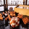 Gracelaza 6pcs Wooden Blocks Brain Teaser Puzzles Set 3D Interlocking