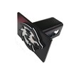 Wolf Head Metal Trailer Hitch Cover for 2'' Towing Rear
