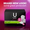 U by Kotex Balance Ultra Thin Pads with Wings, Heavy