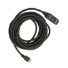 USB 3.0 Extension Cable Black 16.4ft 5Gbit Per Sec Male