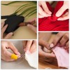 48Pcs Large Eye Sharp Needles, Self Threading Needles for Hand
