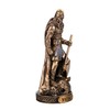 Vidar Scandinavian God Hand Painted Resin Figurines Bronze Miniature Statue