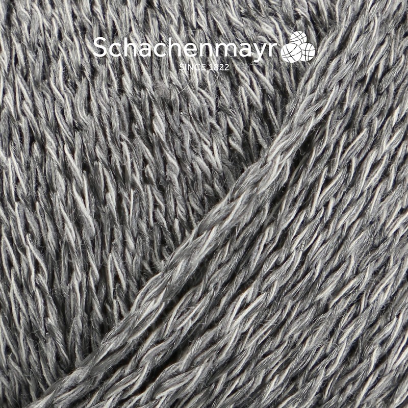Schachenmayr Dinora, 50 g grey hand knitting yarn