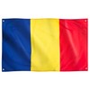 Runesol Romania Flag, 91x152cm, 3ft x 5ft, 4 Grommets, Eyelet