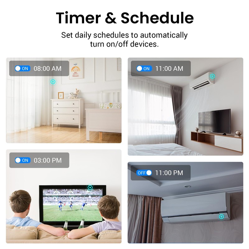 BroadLink RM5plus Smart Infrared Remote, All-in-One Universal Control Hub with