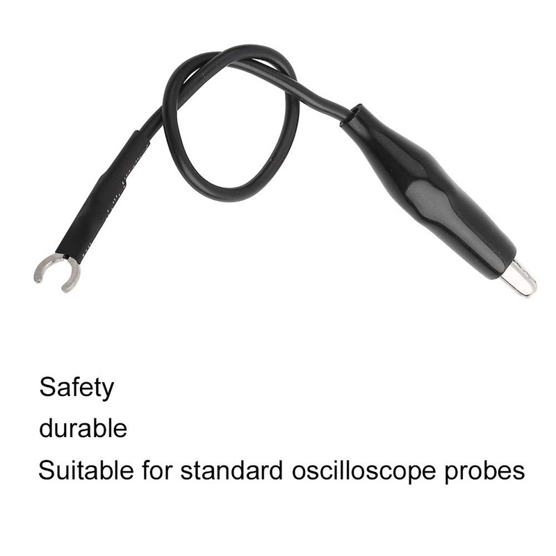 Oscilloscope Probe Cable, 4Pcs Ground Oscilloscope Probe Wire Cable Oscilloscope