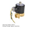 2W‑040‑10 G3/8 in Solenoid Valve Brass Diaphragm Normally Closed Electric
