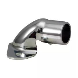 Unbranded 1941-53 Tailgate Hinge - Chrome for Chevy, GMC Truck