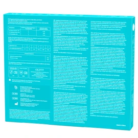 EUROPAPA Nitrile Gloves, Box of 100 Disposable Gloves, Examination Gloves, Nitrile Gloves, Powder–Free, Latex Free, Non–Sterile, Disposable Gloves (XS, Blue)