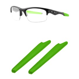 Replacement Earsocks for Oakley Bottle Rocket OO9164 Sunglass - Green