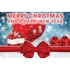 Christmas Theme Window Display Poster Graphic Retail Shop Business Decoration