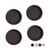 Enconker 4PCS Closet Door Finger Pull, Sliding Door Pull Cabinets