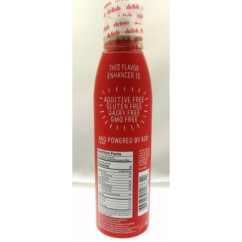 Delish ~ Popcorn Seasoning Spray ~ Butter Flavor ~ 2