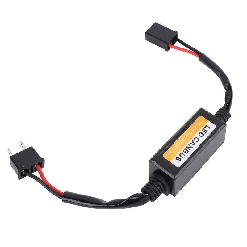 2pcs H7 LED Headlight Decoder Waterproof Plug and Play Anti