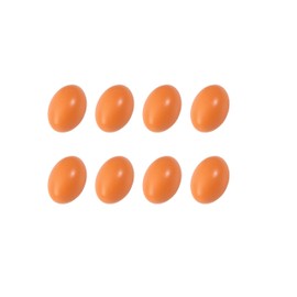 Azatemgo Wooden Egg Fake Egg Hens Eggs Dummy Eggs Help Laying Hen Agricultural Tool Poultry Mannequin Nest Eggs 8 PCS