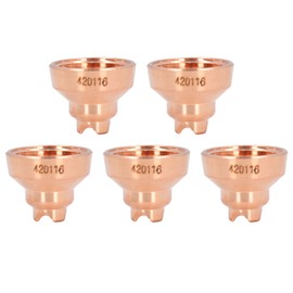 5PCS Consumables Tip Shield Brass Hand Drag Cutting Torch Shield for PMX 30XP Consumables