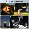 BORUIT V20 Small Powerful EDC Flashlight Bright USB C Rechargeable