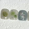 [Ar] Lucky handmade nail tips drawing nail art specialist /