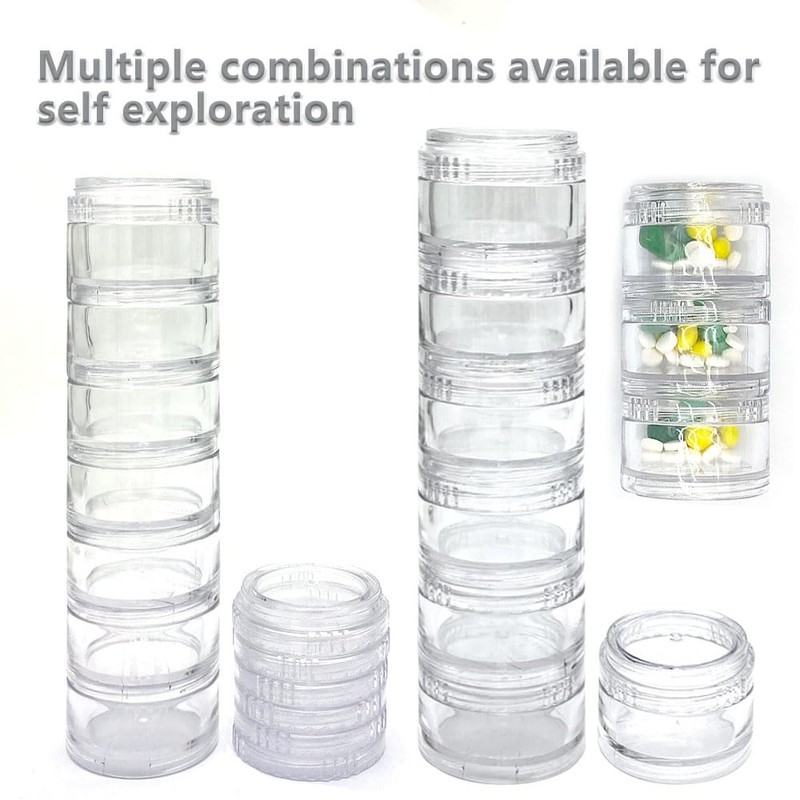 HaiSea Weekly Travel Pill Planner-Monthly Pill Organizer, Daily Month Pill