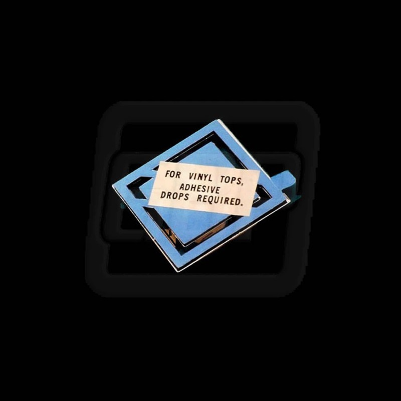 Gbodyparts 81-87 Regal Sail Panel Square Blue Shield Emblem Adhesive