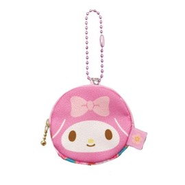 Tanayama Shoji 33202448 Mini Daruma Pouch, Japanese Pattern, My Melody, H 3.5 x W 3.5 x D 0.4 inches (9 x 9 x 1 cm)