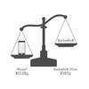 Moonbat [Macintosh Philosophy] Rain Umbrella, Folding, Rain Umbrella, UV Lightweight,