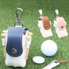 Golf Ball Carry Bag, Hook Design 4 Slots Hold 2