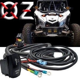OZ-USA 15' Power Busbar Wire Harness for LED Whip Can-Am X3 RS Defender Trail Commander