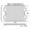 Rinnai Gas Table Parts, Grill Grill, Fluorine Coated