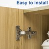 Pack of 2 Soft Close Automatic Hinges Integrated Damping Hinges