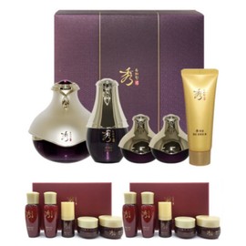 Sooryehan Cheonsam Sanghwang Cream Special 50ml+Hyobidam Fermented 5 Types Travel Size x 2 / 수려한 천삼 상황 크림 기획 50ml+효비담 발효5종 여행용x2개