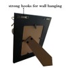 Simelecor Black Wooden Picture Frame 4x6 for Love with Heart-Table