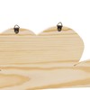 LAUBLUST Wooden Coat Rack Approx. 30 x 11 x 5