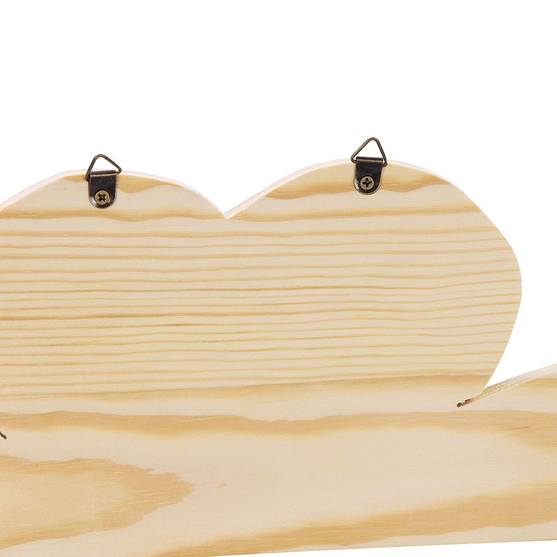LAUBLUST Wooden Coat Rack Approx. 30 x 11 x 5