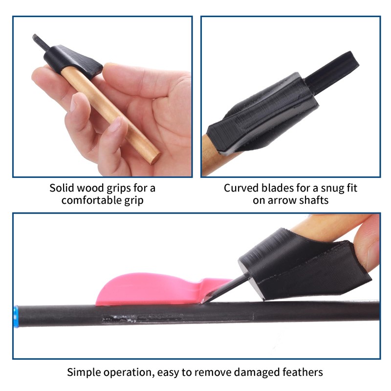 SPG Adjustable Arrow Fletching Jig - Straight Metal Fletching Tool