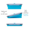 Extra Large Collapsible Food Storage Containers with Lid & Air