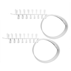 Rolling Washing Machine Cleaning Brush Long Flexible Cleaning Brush Durable Nylon Washer Drum Brush Cleaner Dryer Vent Cleaning Tool Cleaner Kit for Home Bathroom (2)