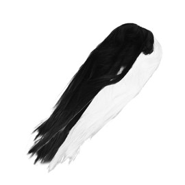Baluue Quality Material Synthetic Hair Wigs Half Half Gradient Wig for Women Cosplay