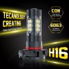 CHUSYYRAY LED Fog Light Bulbs 5202 Yellow for Chevy Silverado