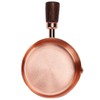 Sauce Pan Wooden Handle Rose Gold Stainless Steel Sauce Pot