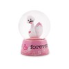 NICI 48282 Shaking Ball Love Swan White 6 cm Multi-Coloured